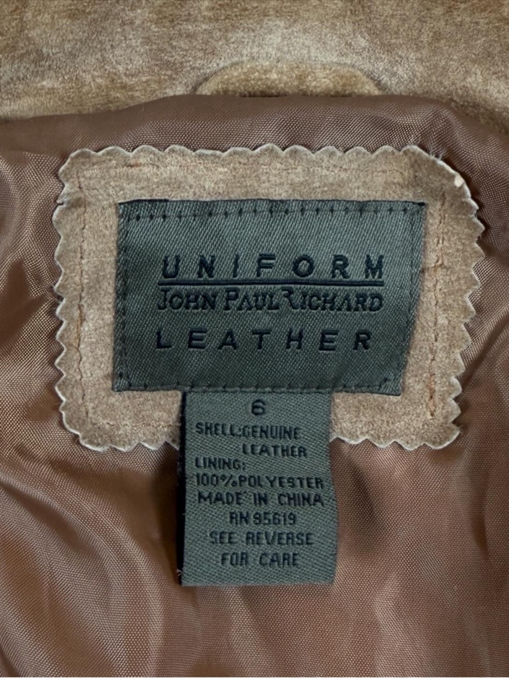 Tan jacket - Picture 5 of 10